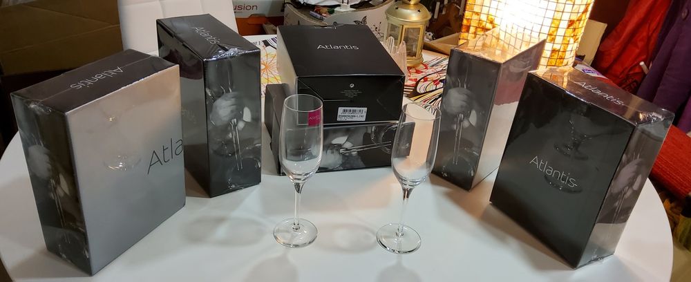 Serviço de copos Atlantis Cristal - Novo