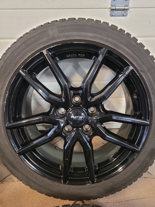 Koła aluminiowe Platin opony zimowe Hankook 225/45/17 ET 46 (8)