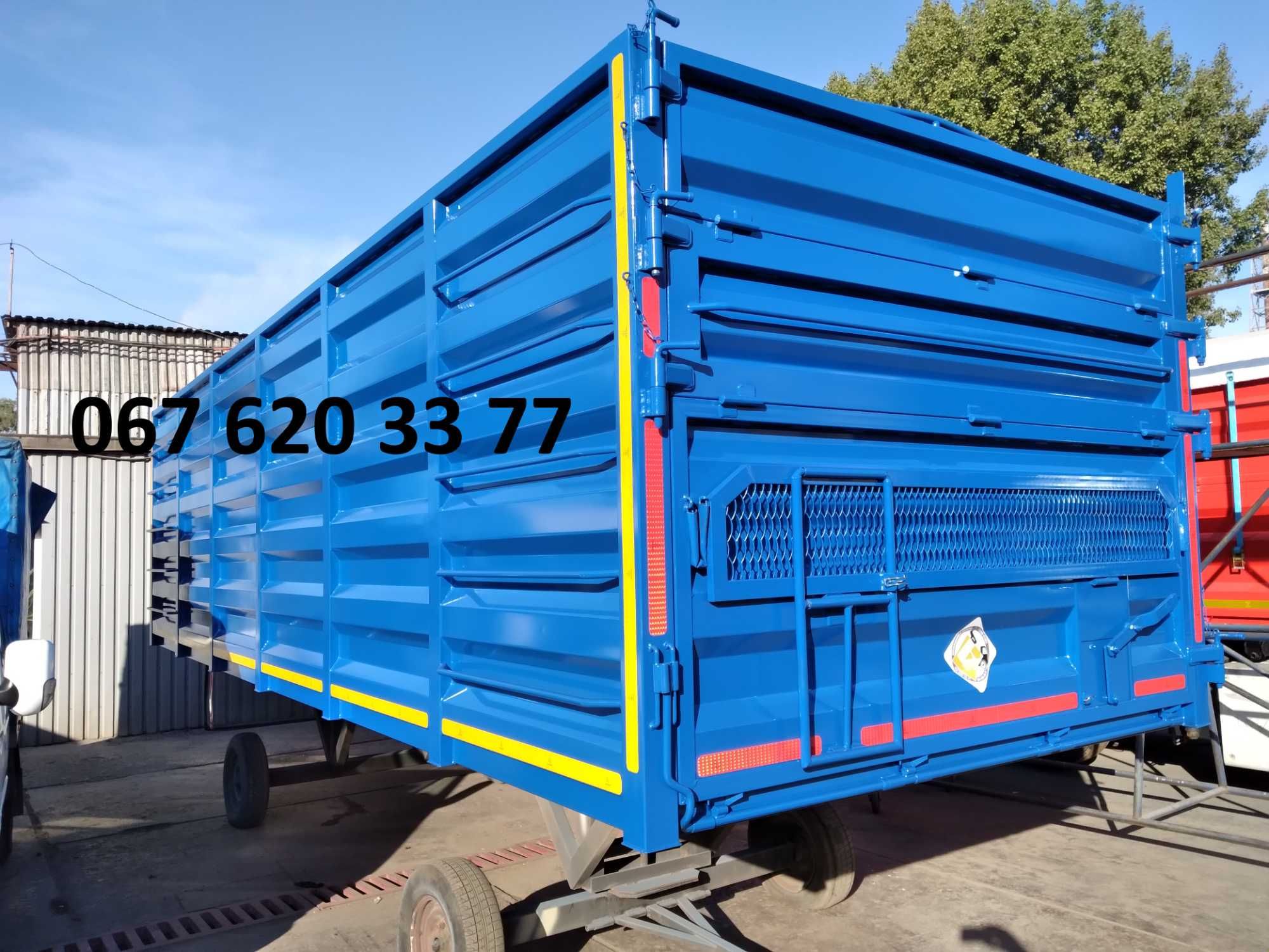 Переоборудование прицепа KOGEL KRONE. Зерновоз Самосвал. Продажа.