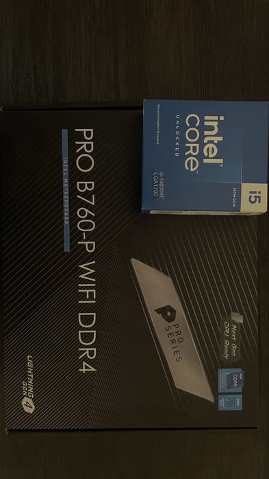 Msi pro b760+ 14600kf