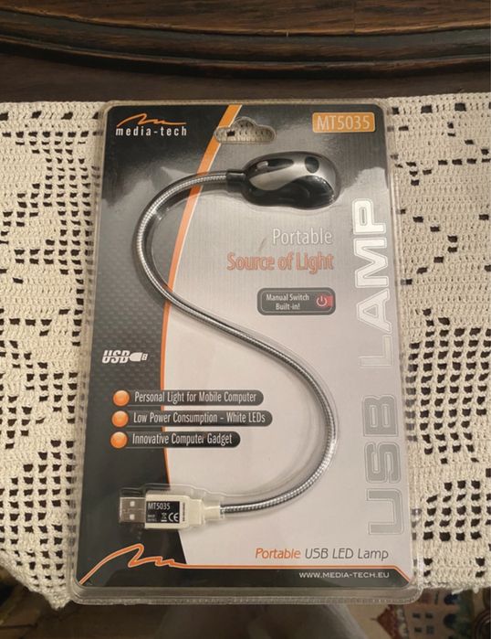 Nowa lampka led Usb podręczna do komputera laptopa mała lampka