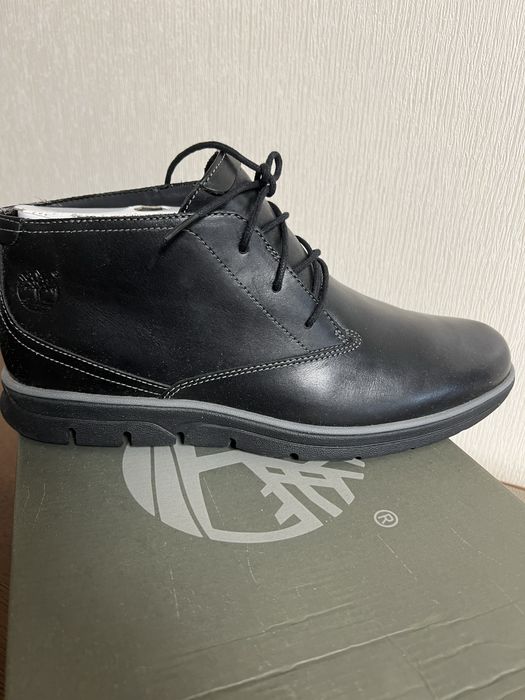 Мужские кожанные деми ботинки timberland 43