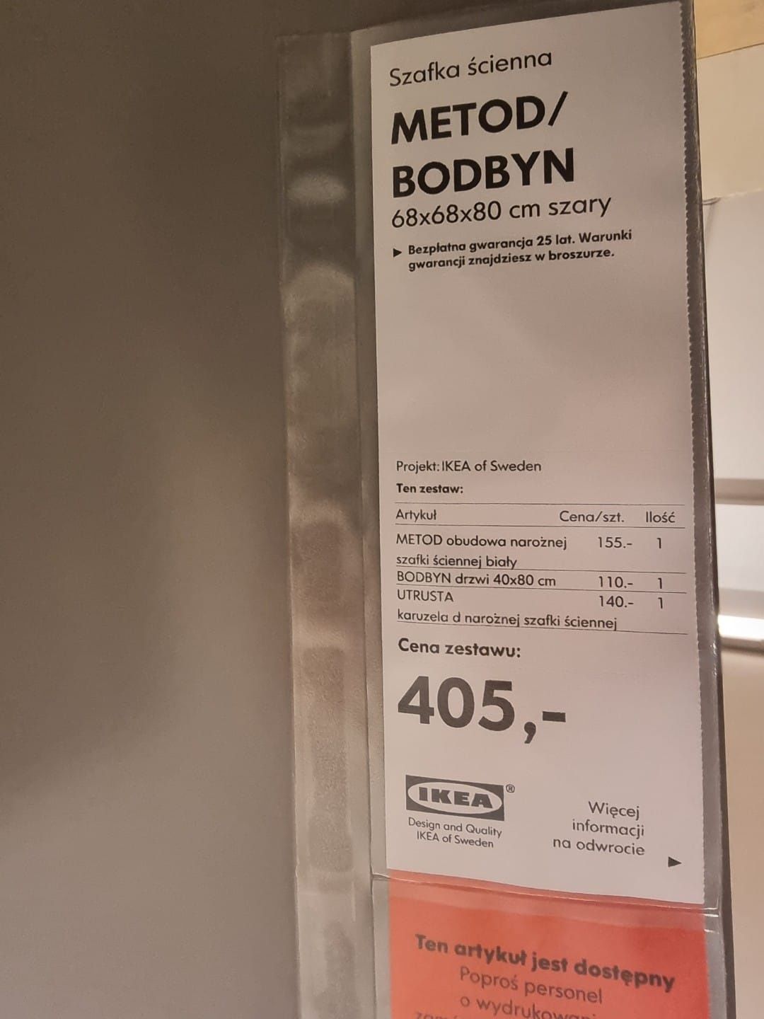 Szafki narożne ikea