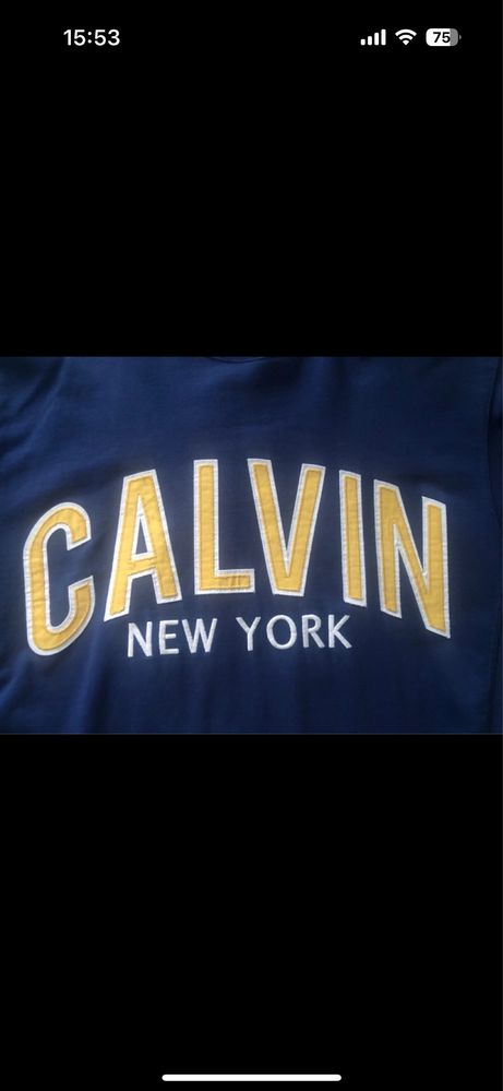 Meska bluza Calvin Klein, oversize, rozmiar XL