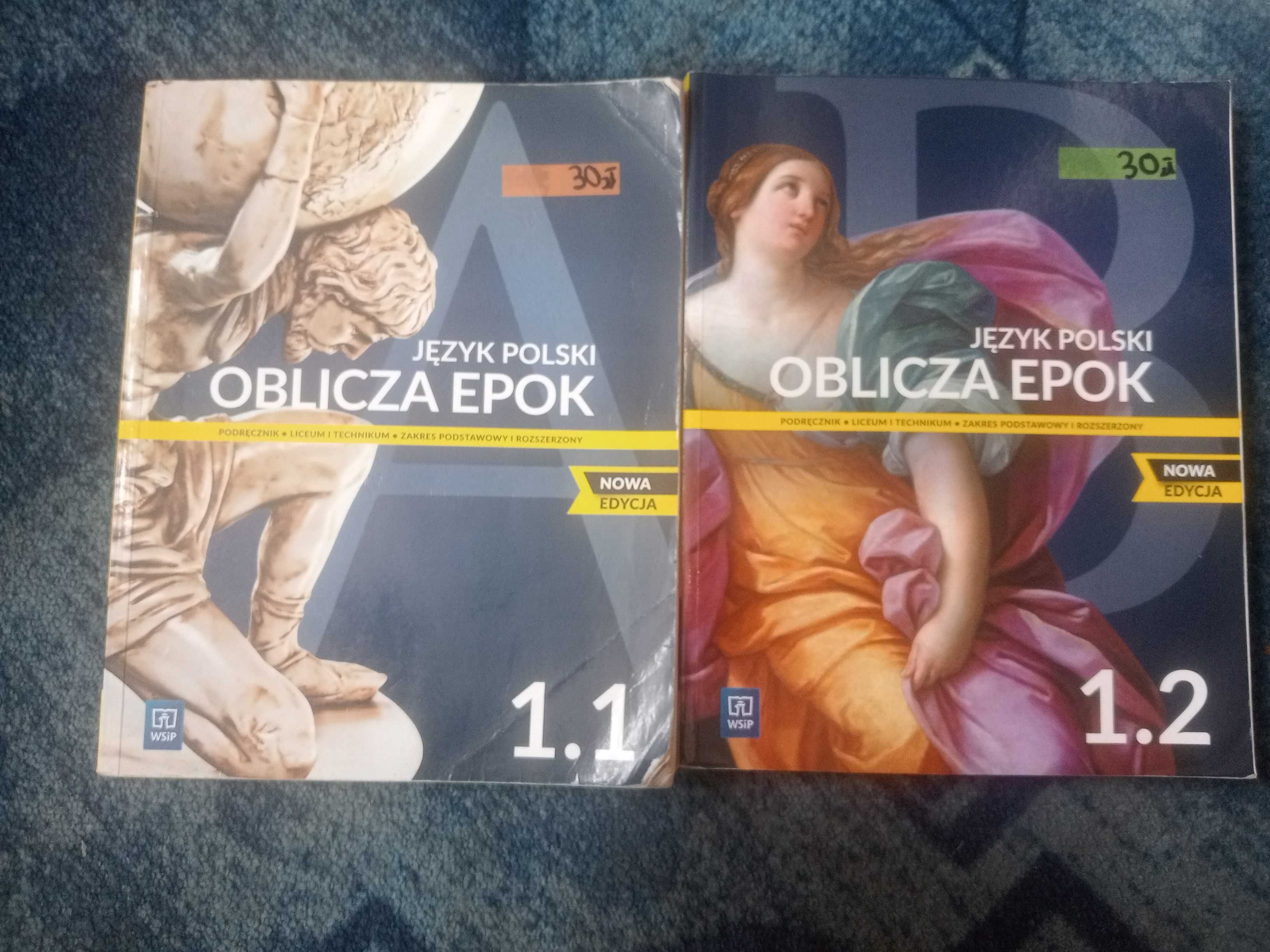 Sprzedam oblicza epok 1.1 i 1.2