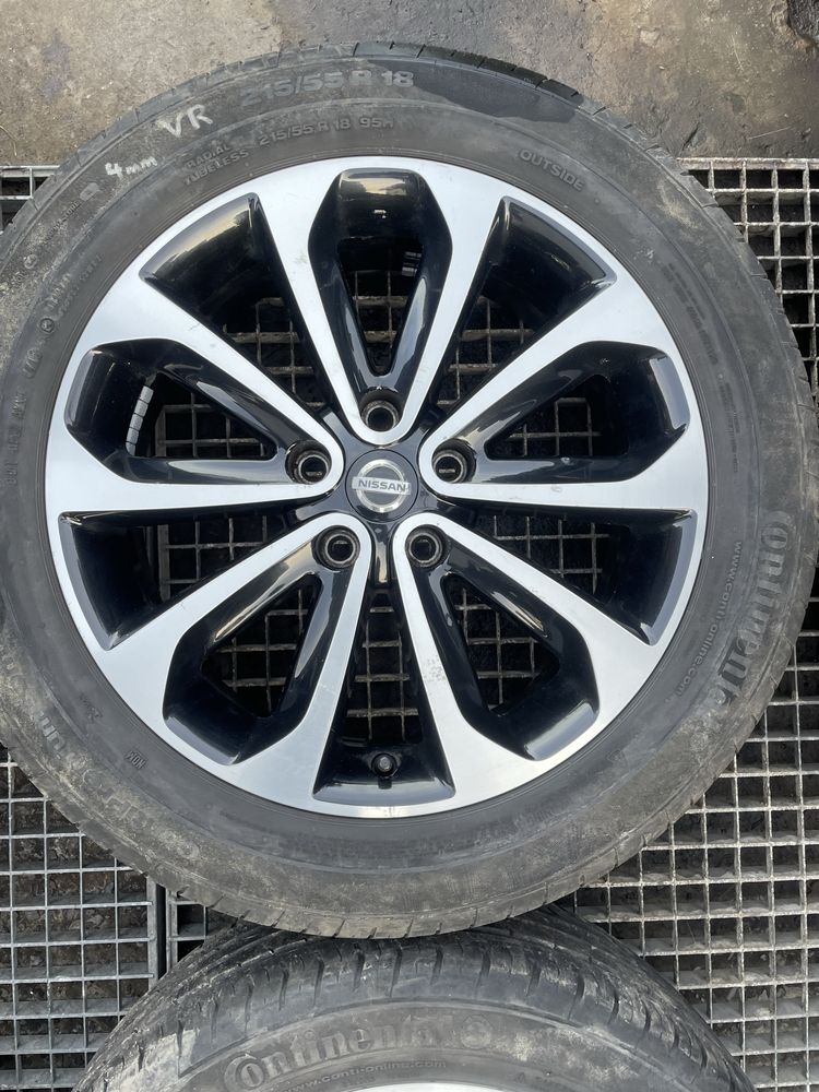 Титани Диски 5x114.3 R18 Nissan qashqai x-Trail Renault megane
