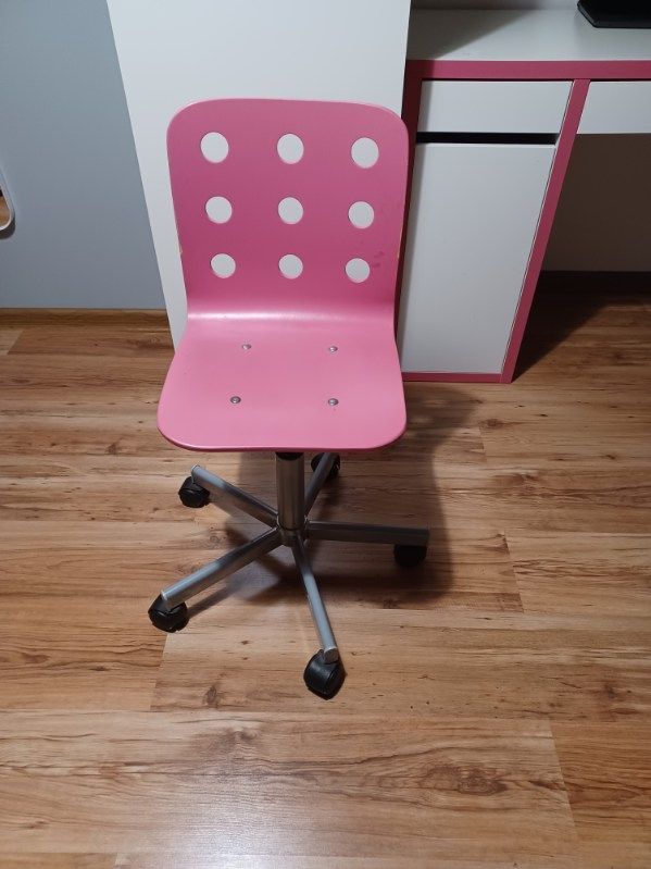 Meble, biurko, krzesło,