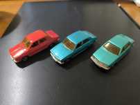 Norev 1:64 Peugeot 504, Renault 12 e Renault 18