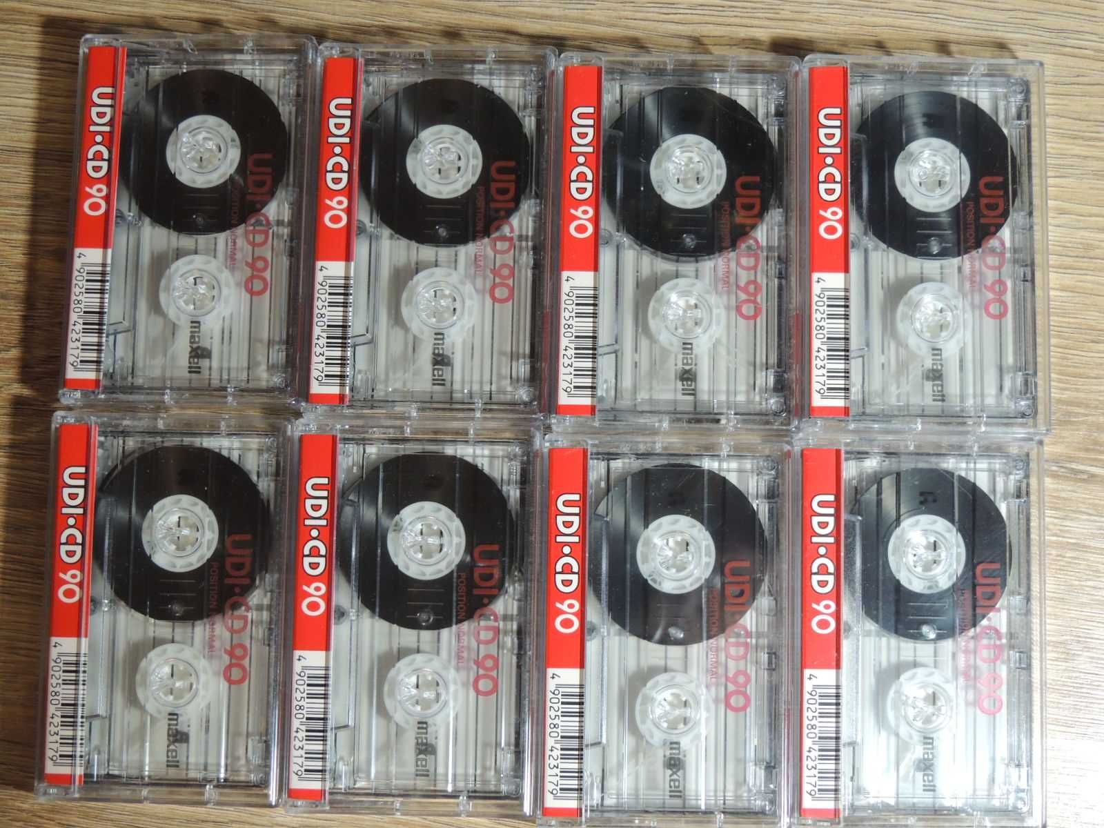 Maxell UDI-CD 90, zestaw 8 kaset