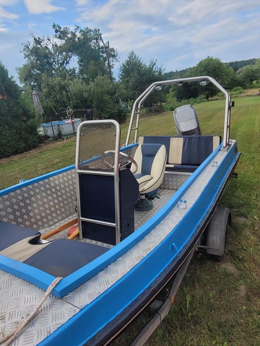 Kpl.Łódka aluminiowa