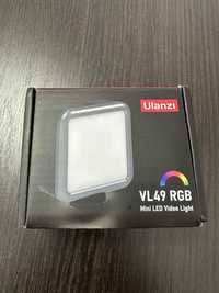 Нове світло Ulanzi vl49 rgb