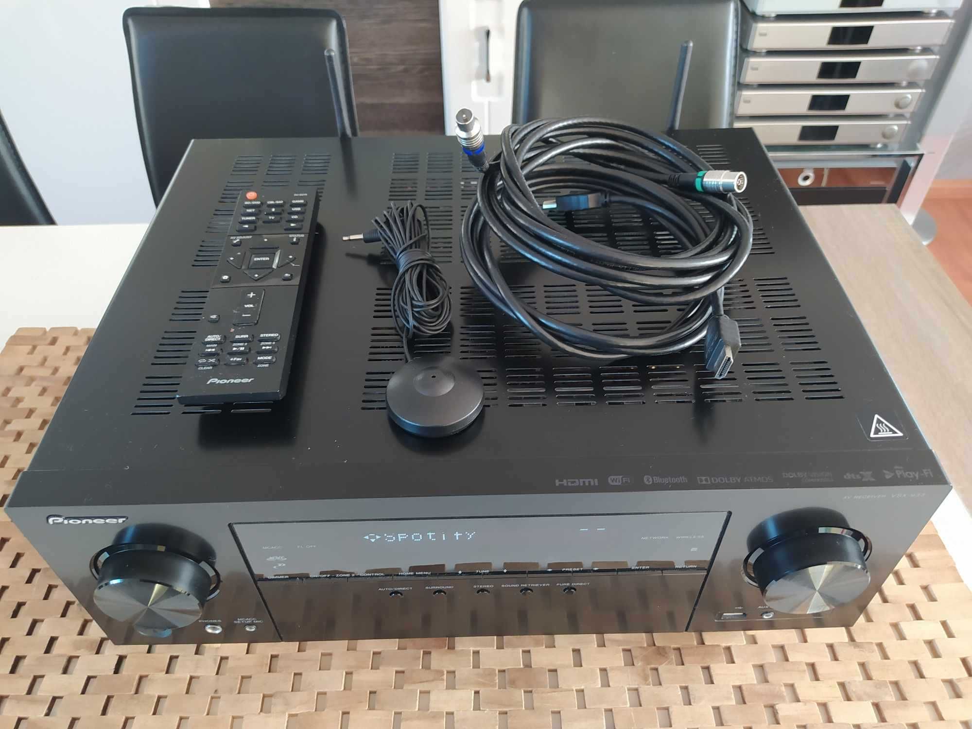 Pioneer VSX 933    (7x135 Wat/Wi-Fi/BT/USB/Int.Radio/Dolby Atmos/inne)