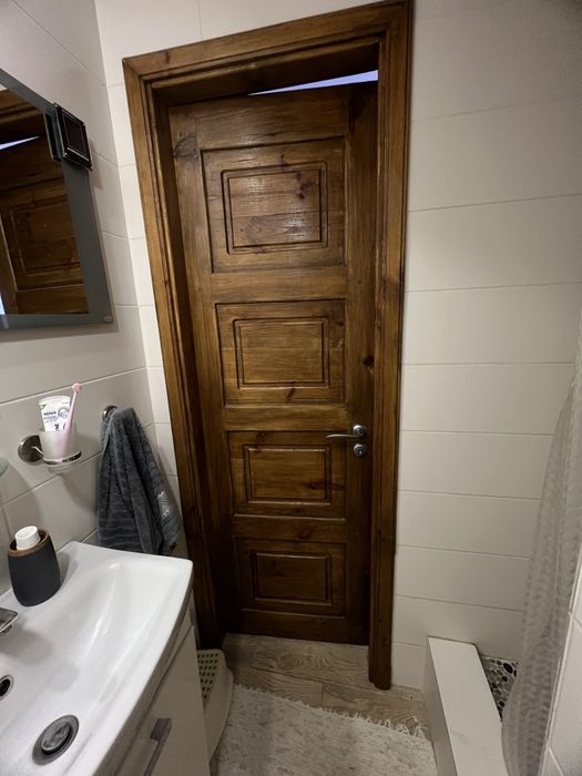 Натуральні деревʼяні двері міжкімнатні 2 штуки