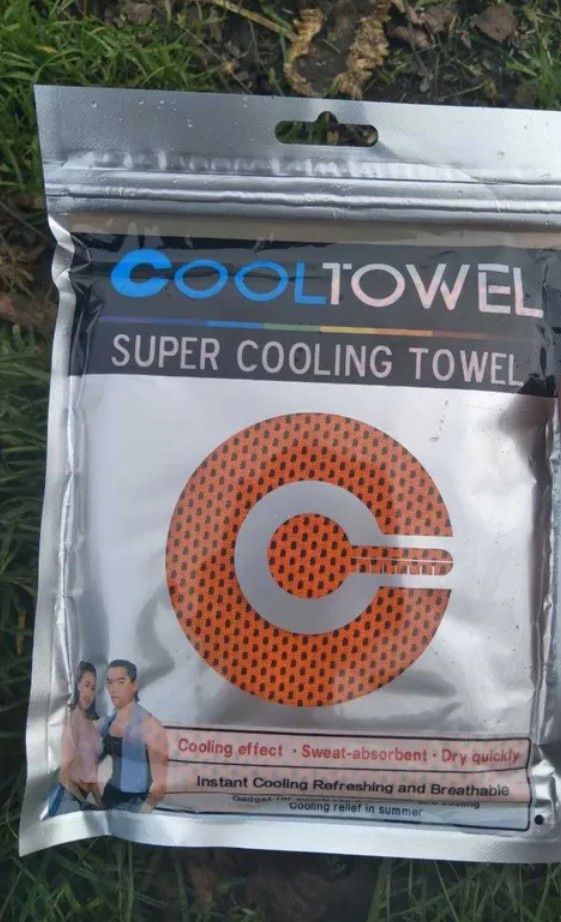 Охлаждающее спортивное полотенце cool towel, полотенце для спорта,йог