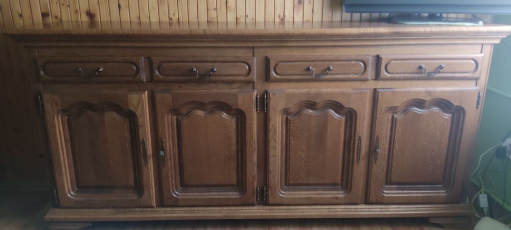 Duża komoda dębowa