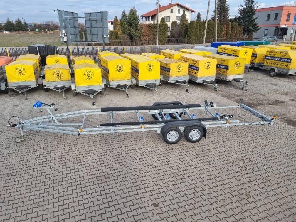 Przyczepa podłodziowa dwuosiowa  Dmc do 2700 dł 880 cm PRODUCENT