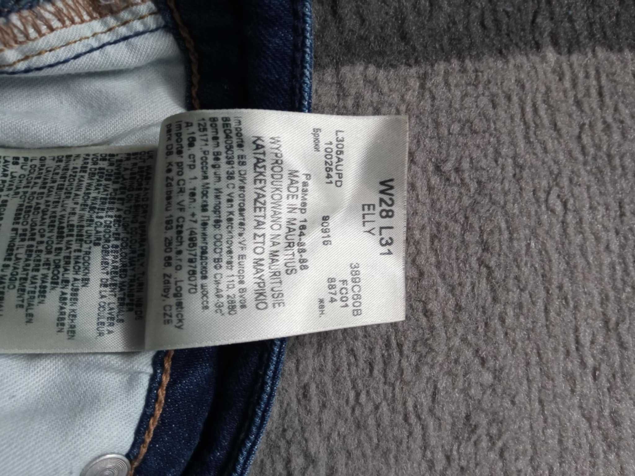 Spodnie jeansowe Lee W28 L31 jak nowe