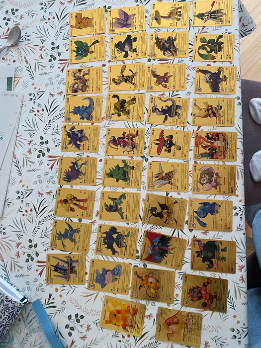 Zlote karty pokemon