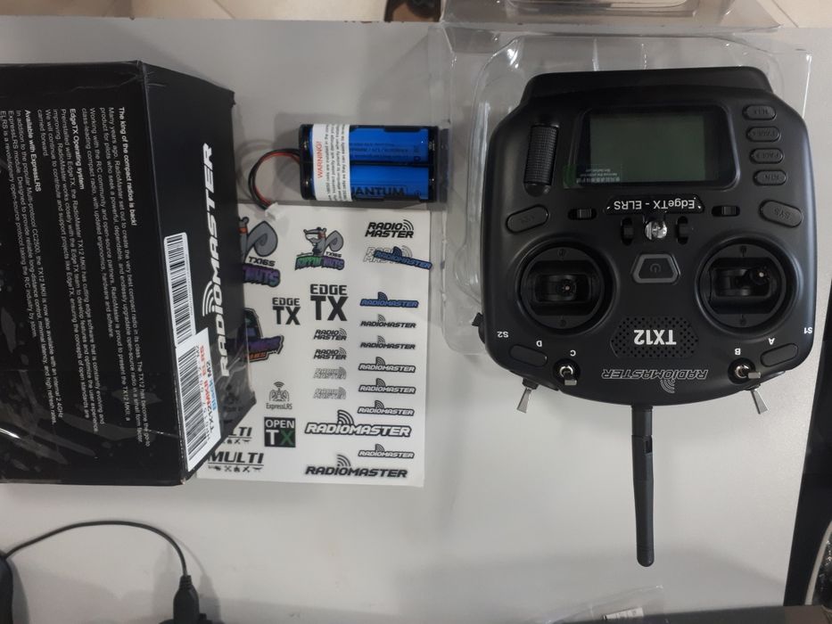 Пульт radiomaster tx12 mk2 як новий + якісні акумулятори