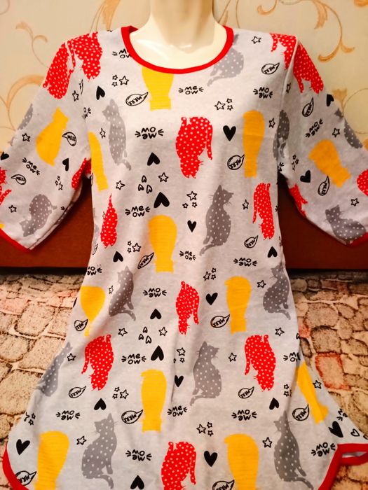 Туніки жіночі трикотажні з начосом. Опт, роздріб, дроп