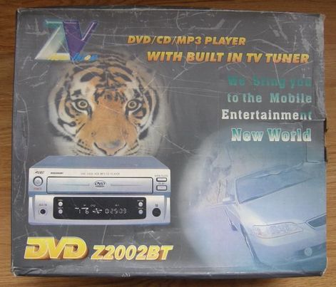 Автомобильный Zview Vision DVD Z200 2BT переносной