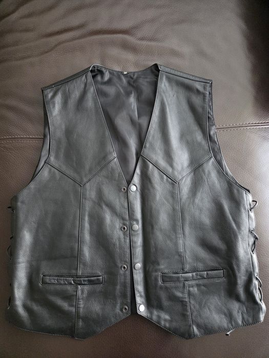Colete em couro M / L