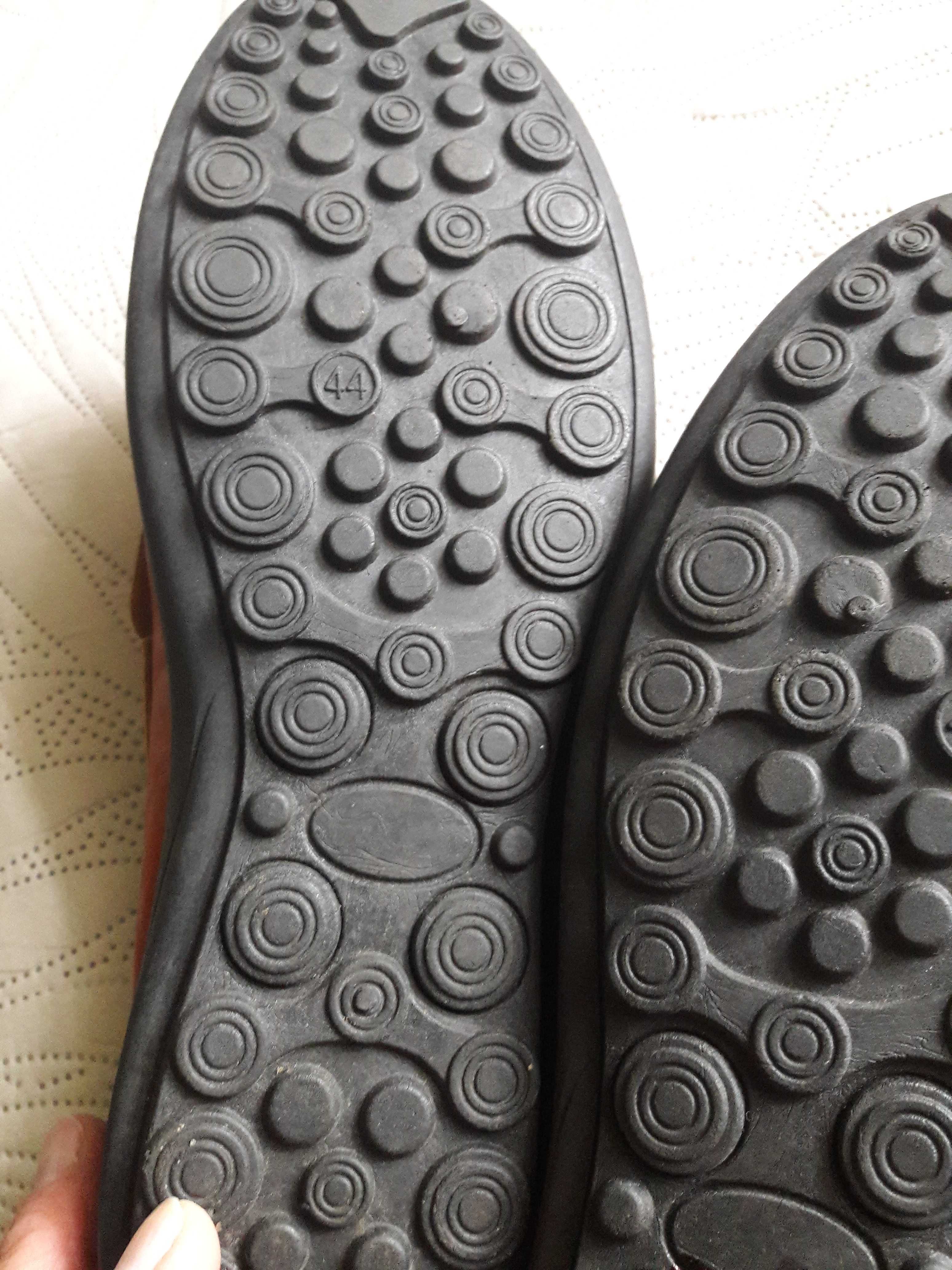 Buty ,   mokasyny męskie  ,  brązowe