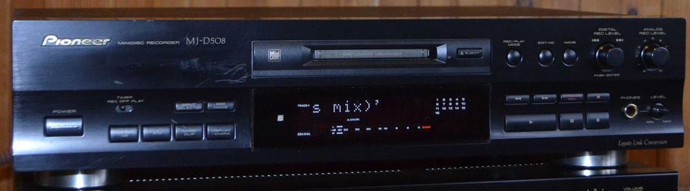 Pioneer MJ-D 508 odtwarzacz MiniDisc