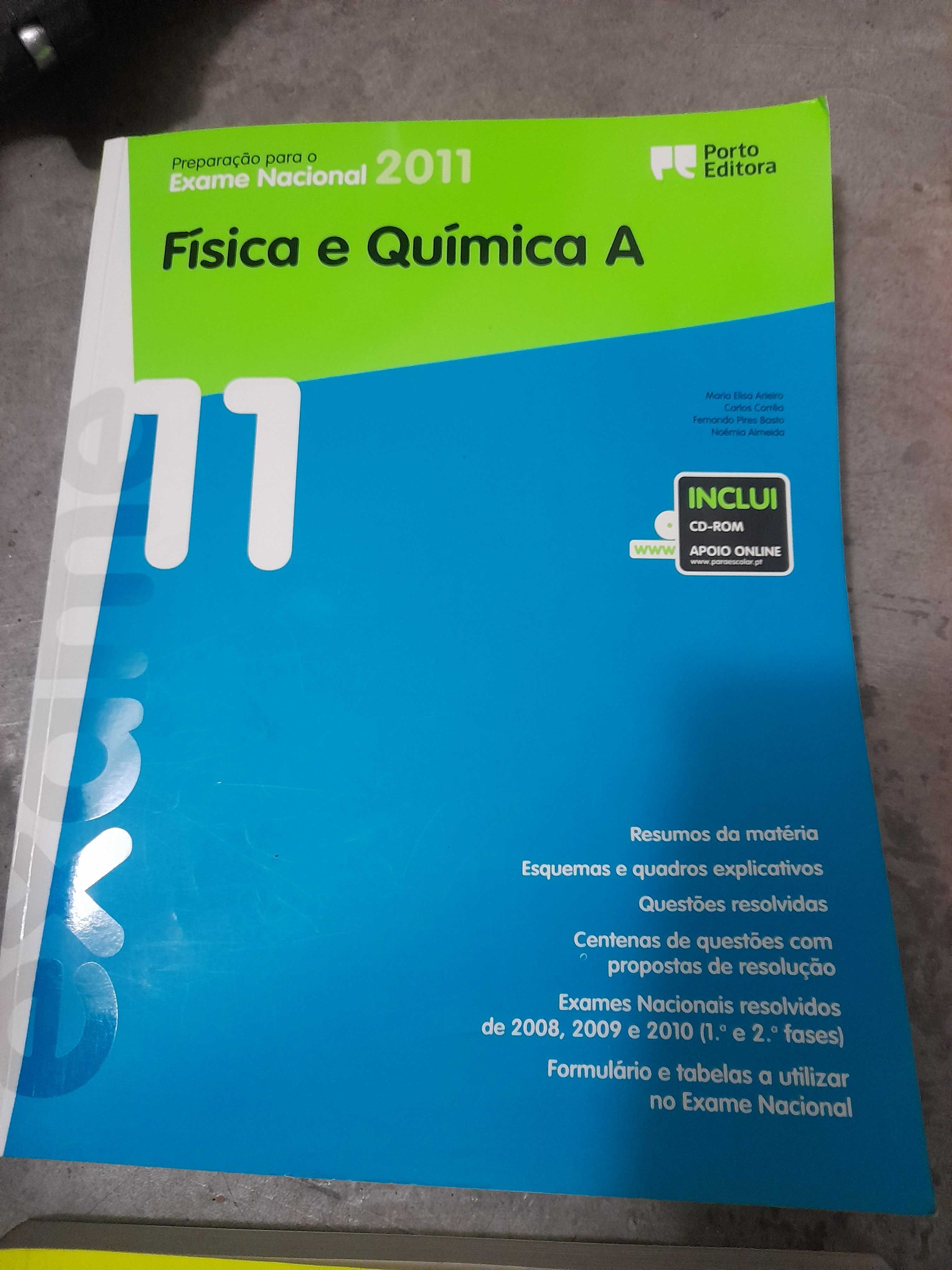 Guias de estudo/ Exames Química, biologia, matemática