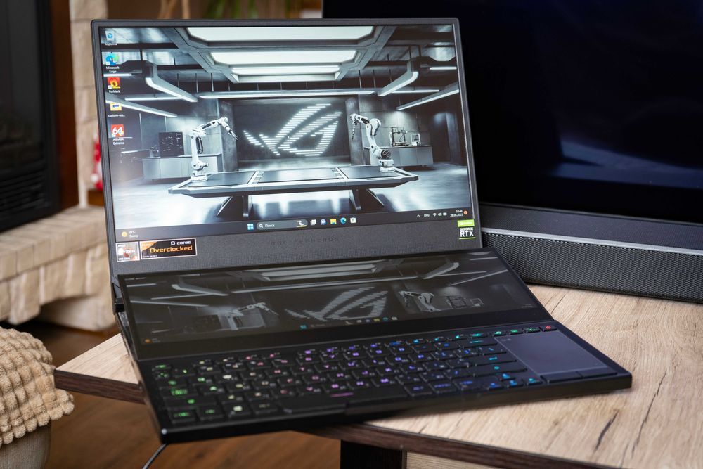 Asus ROG Zephyrus DUO 15 RTX3080 16gb 1tb 32gb RYZEN 9