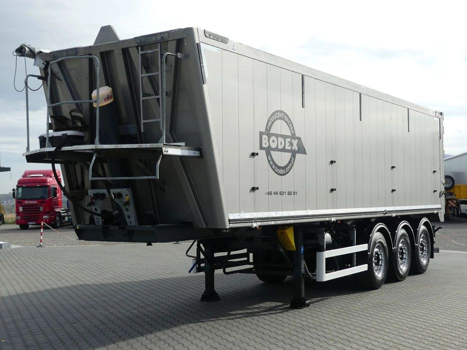 Bodex WYWROTKA 50m3 / KLAPO DRZWI / SZYBRY / OŚ PODNOSZONA /