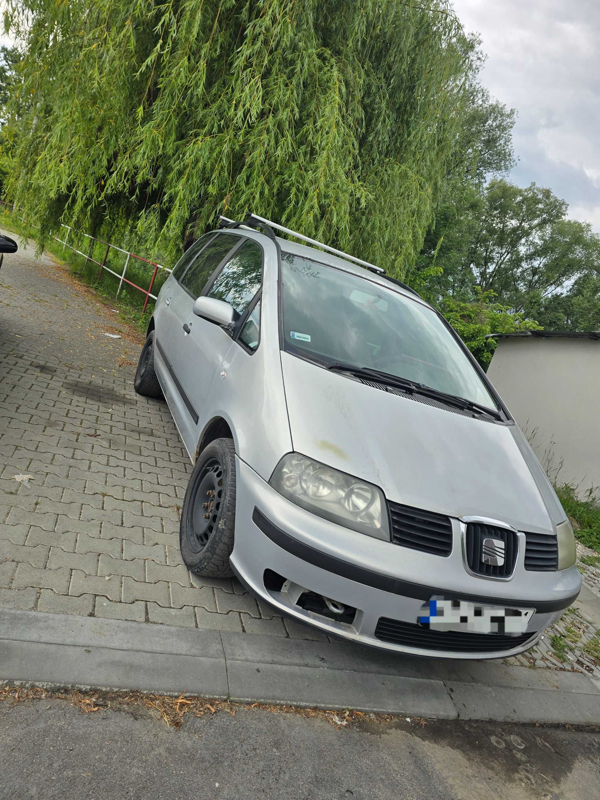 VW Sharan Alhambra Lift Silnik Skrzynia Maska Zderzak Drzwi Części 1,9