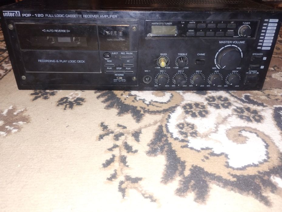 Усилитель мощности трансляционный Inter M POP-120  120 ват