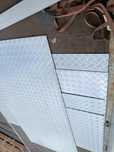 Blacha aluminiowa ryflowana 3mm 1mx2m 2000x1000mm aluminium spawanie