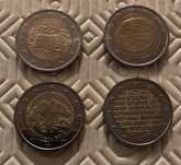 Moedas comemorativas correntes 2€