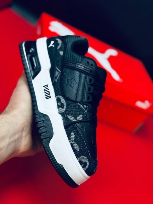 Осенние кросовки Puma кожаные / кросовки пума подростковые женские