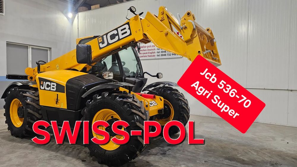 JCB 536-70 AgriSuper Ładowarka Teleskopowa 634LSU MANITOU 532-70 Agri 531-70 Agri 541-70 Jlg Merlo 542-70 xtra  Posiadamy transport Duży wybór maszyn Rolniczych Merlo Bobcat 470 Jlg