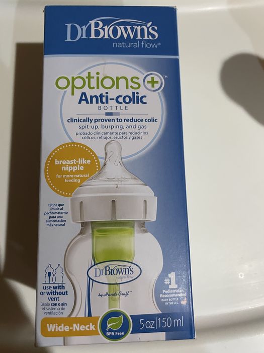 Бутилочка Доктор Браун Антиколікова Нова