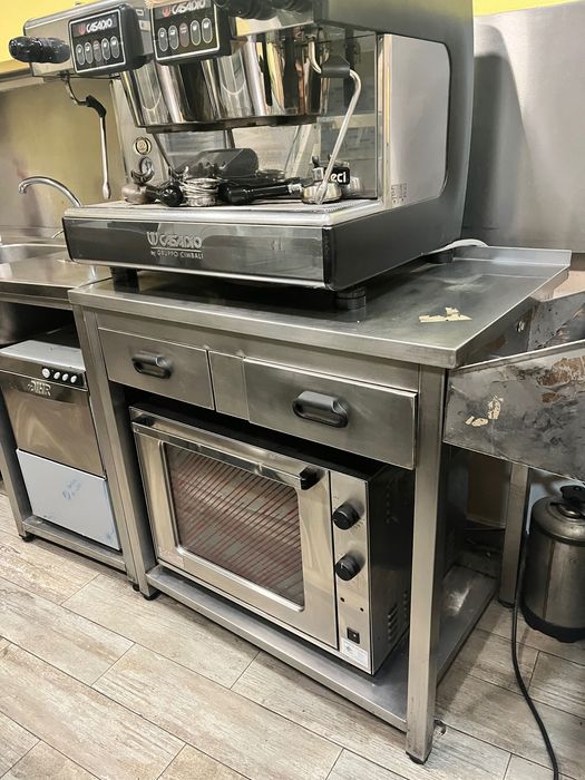 Bancada inox 90x60
