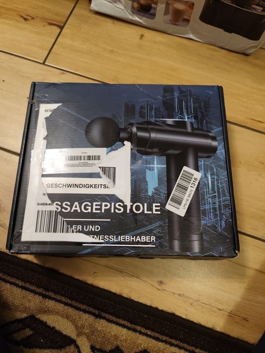 Masażer Pistolet do masażu mięśni z wyświetlaczem LCD – 30 poziomów