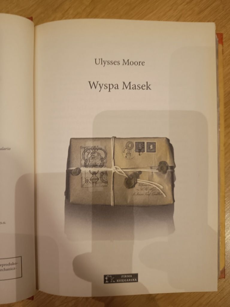 Ulysses Moore Wyspa masek zeszyt czwarty