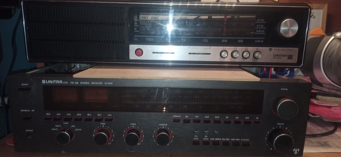 Sprzedam amplituner+radio marki Unitra