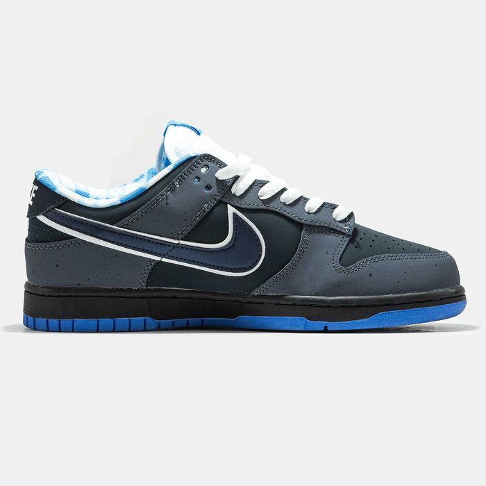 Мужские кожаные кроссовки Nike SB Dunk Low Lobster найк данк лобстер