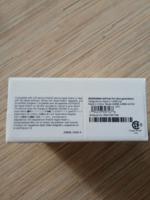 AirPods Pro 2 (2. generacja) z paragonem – nowe