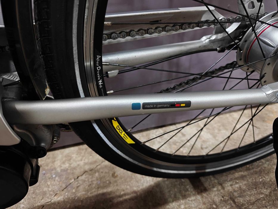 Rower elektryczny KALKHOFF SAHEL Centralny napę IMPULS 10 AH 50 CM 26'