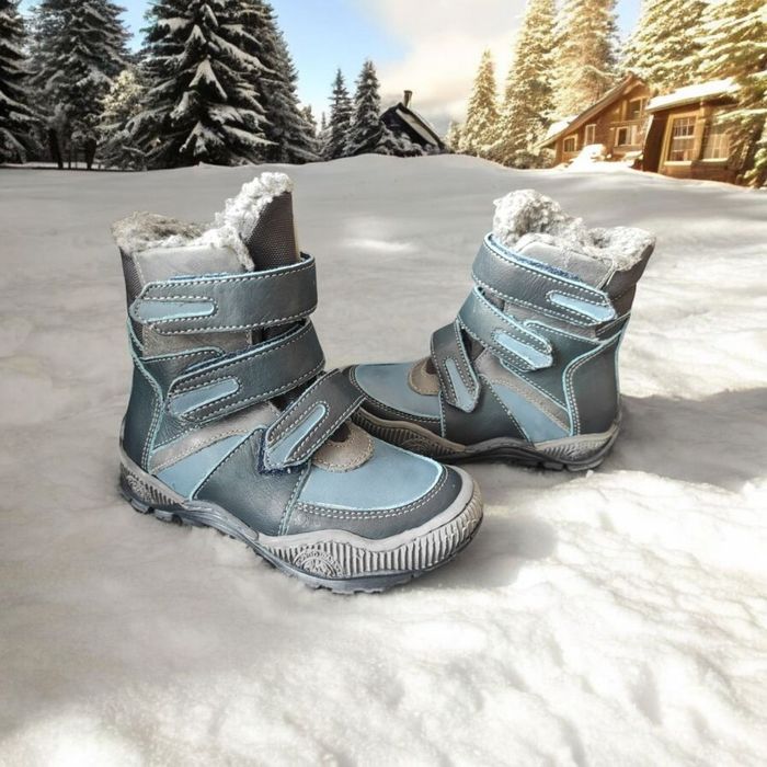 Buty trzewiki zimowe dziecięce Memo skóra r. 27