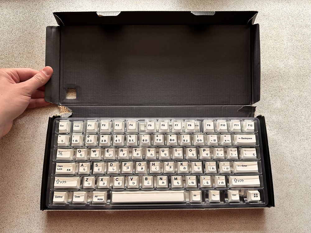 140 White Cherry Profile PBT Keycaps z japońskimi sublegendami