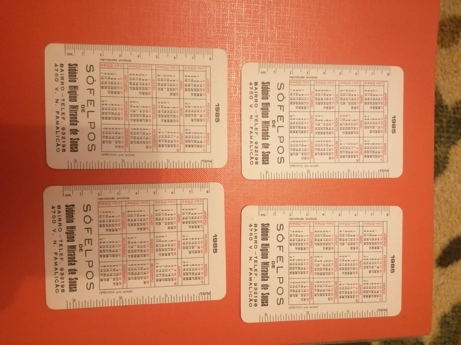 Calendários de bolso (1985) | Cavalos (animação)