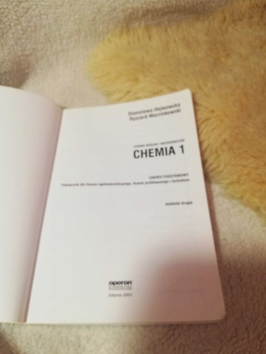 Chemia 1 podręcznik Hejwowska Marcinkowski