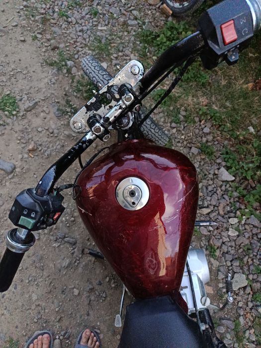 Мотоцикл 110сс полуавтомат